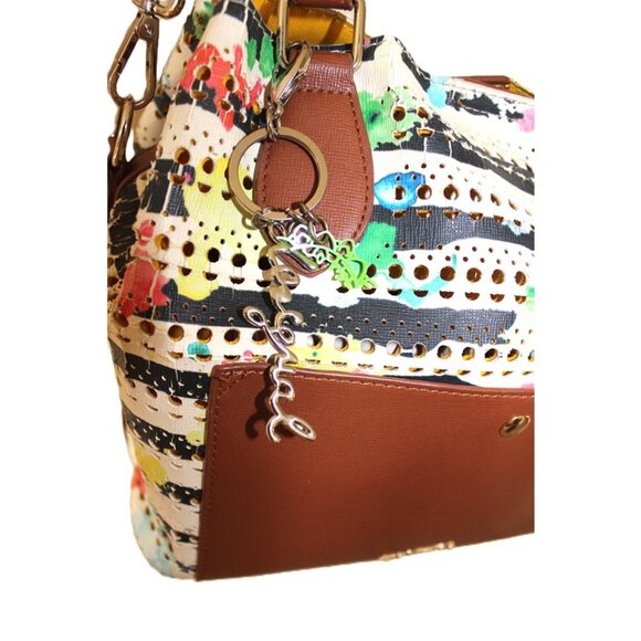 DESIGUAL Florida Marine Original Print Hand and Shoulder Bag - Picture 12 of 15